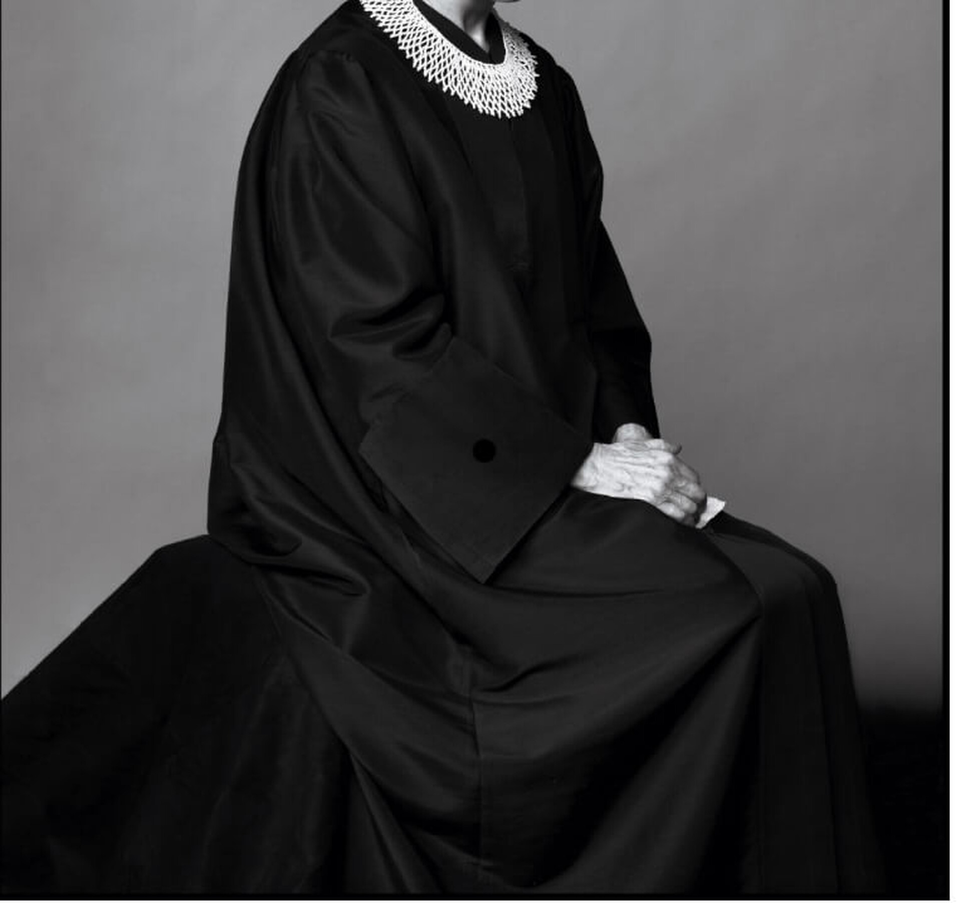  03. Portrait of the former Supreme Court Judge Ruth Bader Ginsburg 